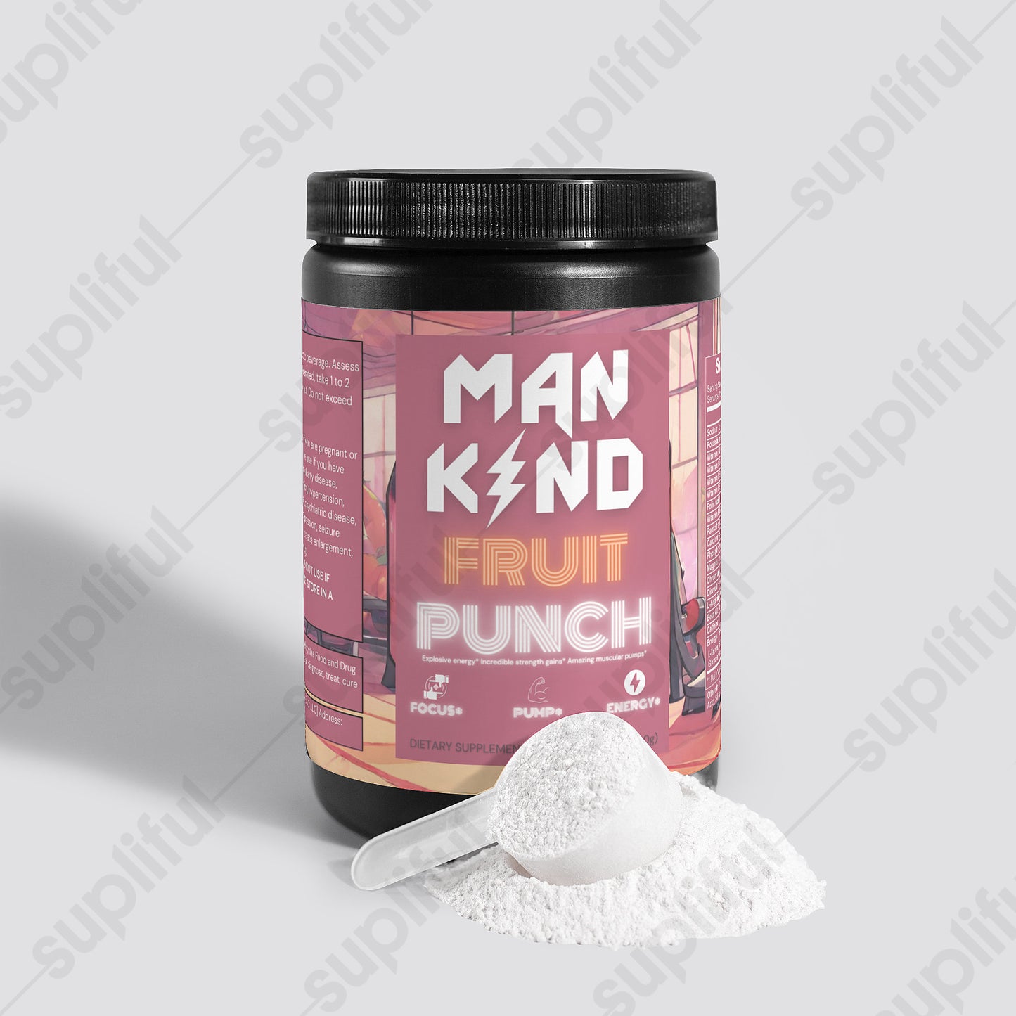 Intense Pre-Workout Powder (Fruit Punch)