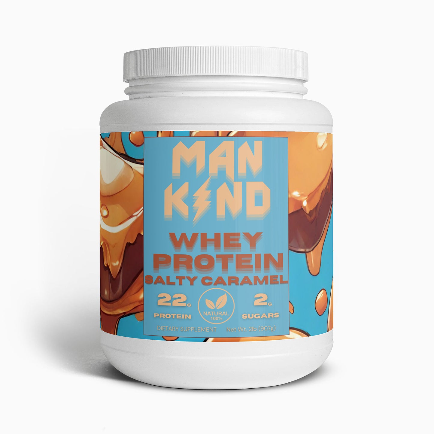 100% All Natural Whey Protein (Salty Caramel Flavour)