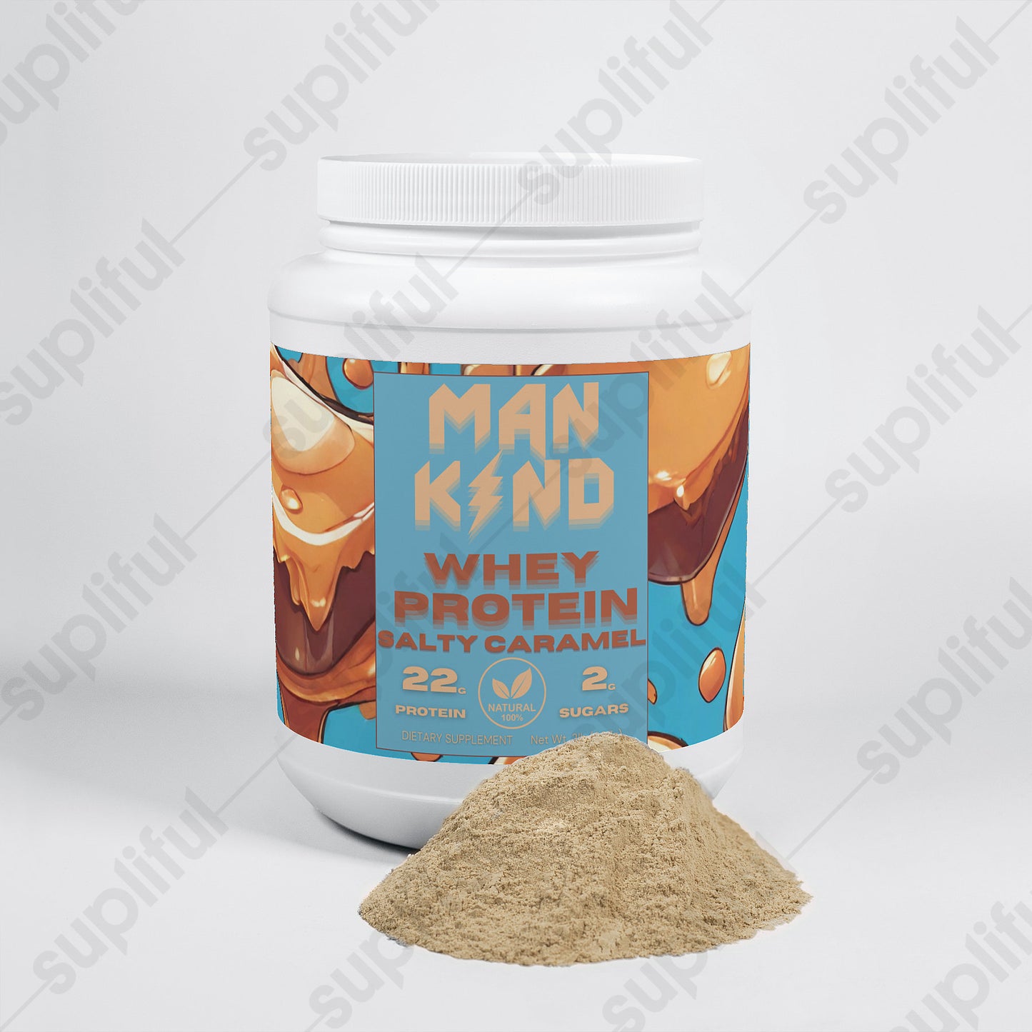 100% All Natural Whey Protein (Salty Caramel Flavour)